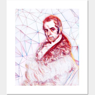 Washington Irving Portrait | Washington Irving line art Posters and Art